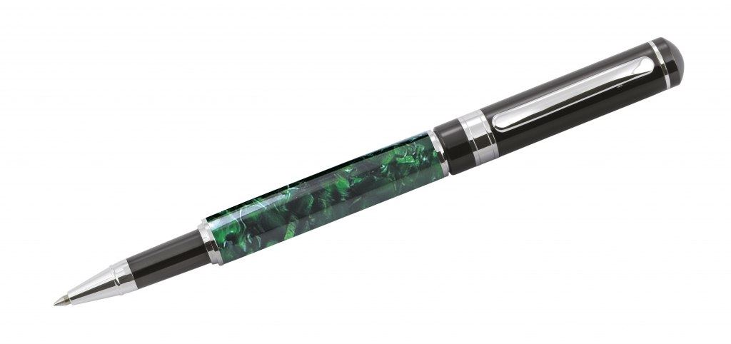 ROLLER PEN MARBLE GREEN