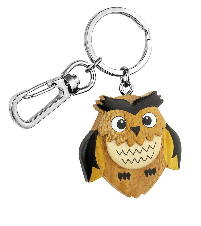 KEYCHAIN OWL- NO BOX