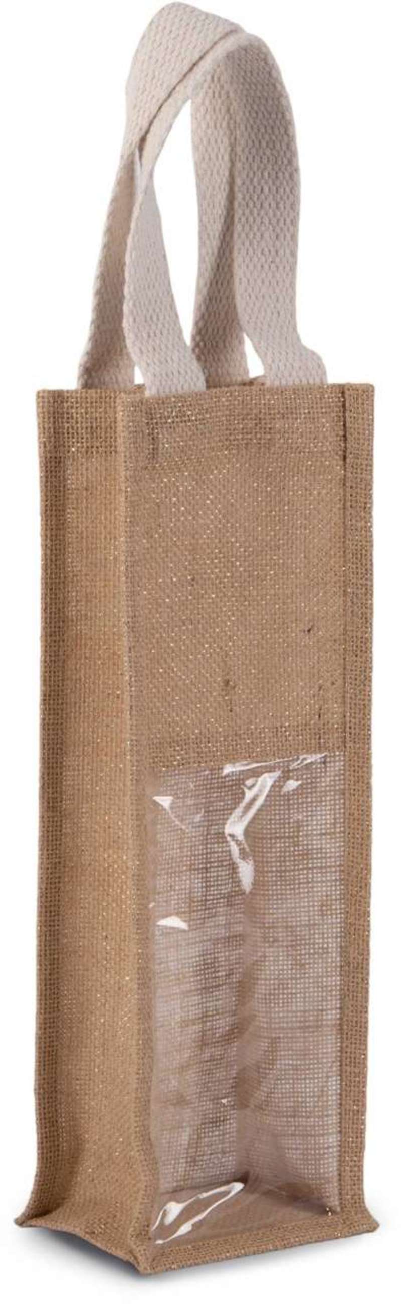 JUTE BOTTLE BAG