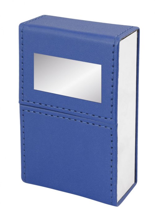 POCKET CIGARETTES CASE PU BLUE