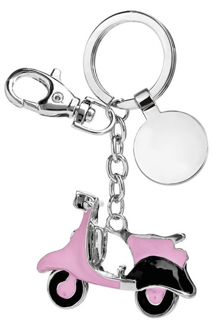 KEYCHAIN PINK VESPA - NO BOX