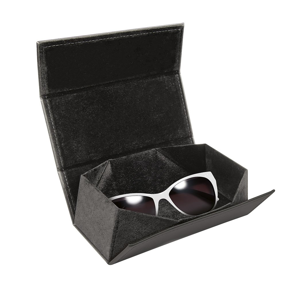 BLACK FOLDING BOX FOR GLASSES