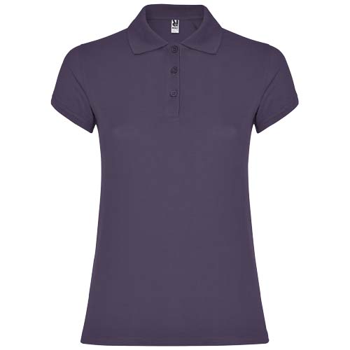 Star short sleeve women's polo