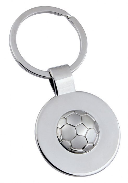 KEY CHAIN W / HALF SPHERE FOOTBALL