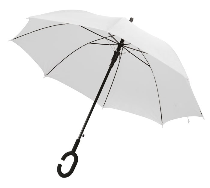 UMBRELLA WHITE HANDLE C d=102cm