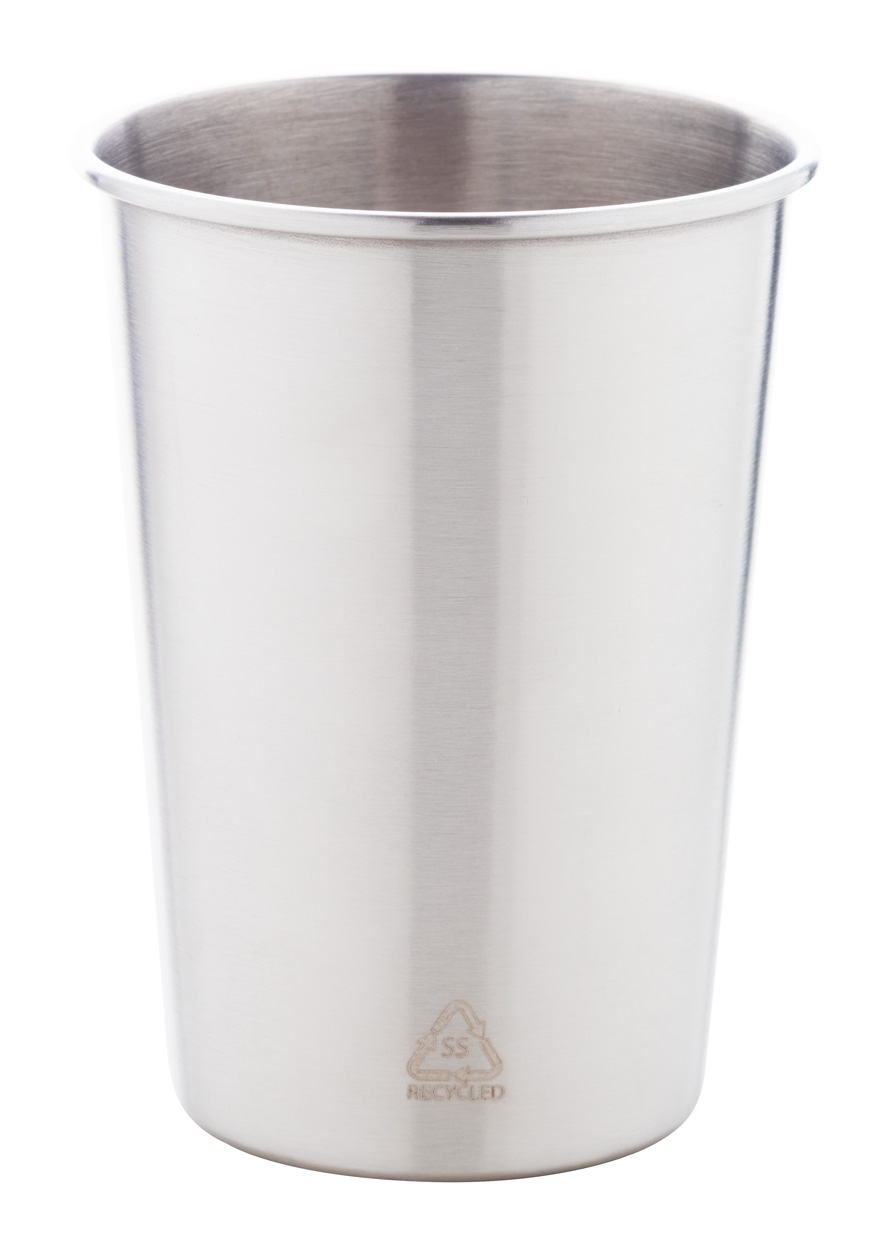 Redisha Mono recycled strainless steel cup