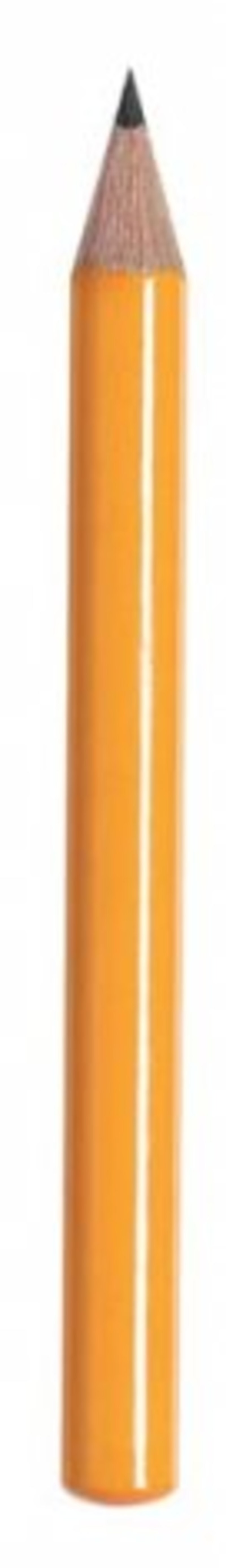 PENCIL YELLOW d=7,3 L=87 -MIN.100pcs