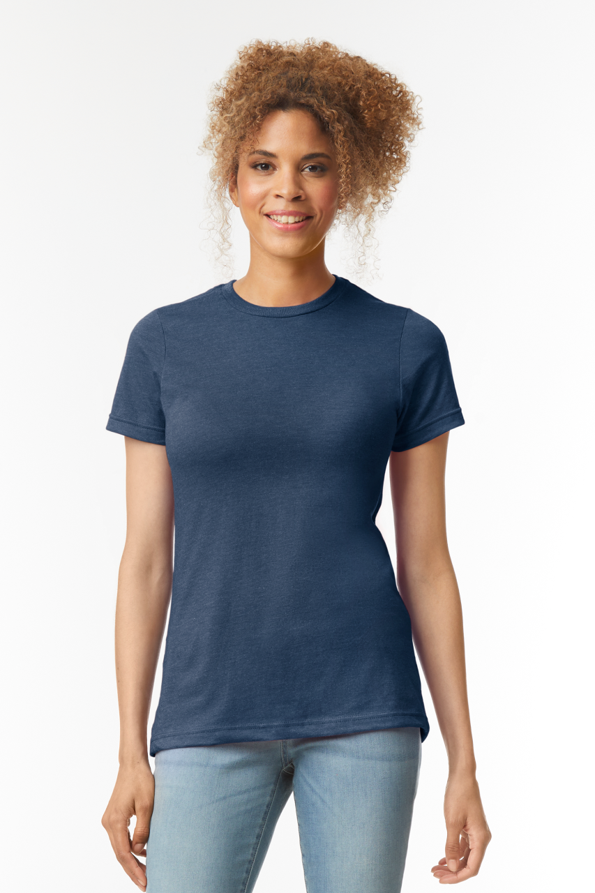 SOFTSTYLE® CVC WOMEN'S T-SHIRT