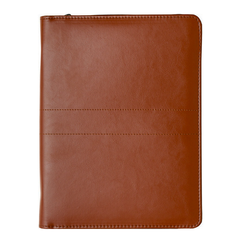 Agenda de lux cu fermoar Lore Bordo, 17 x 24 cm