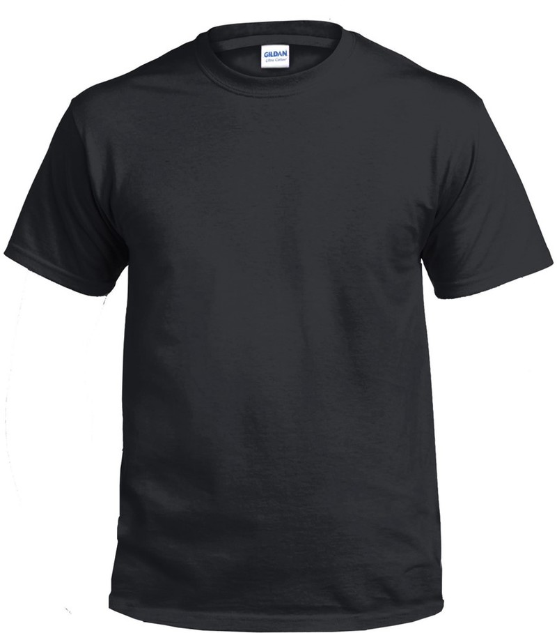 Tricou GILDAN barbatesc negru, M