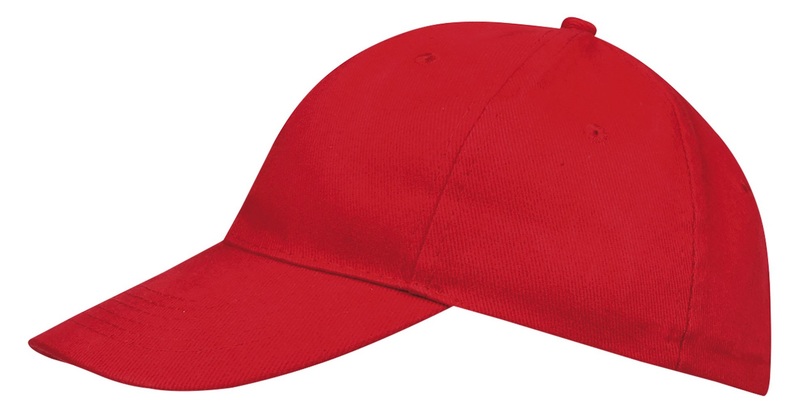 Sol’s Buffalo six panel cap, red