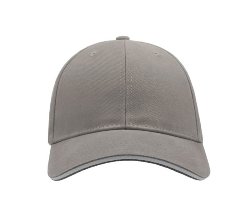 Liberty Sandwich cap, dark grey with white sandwich