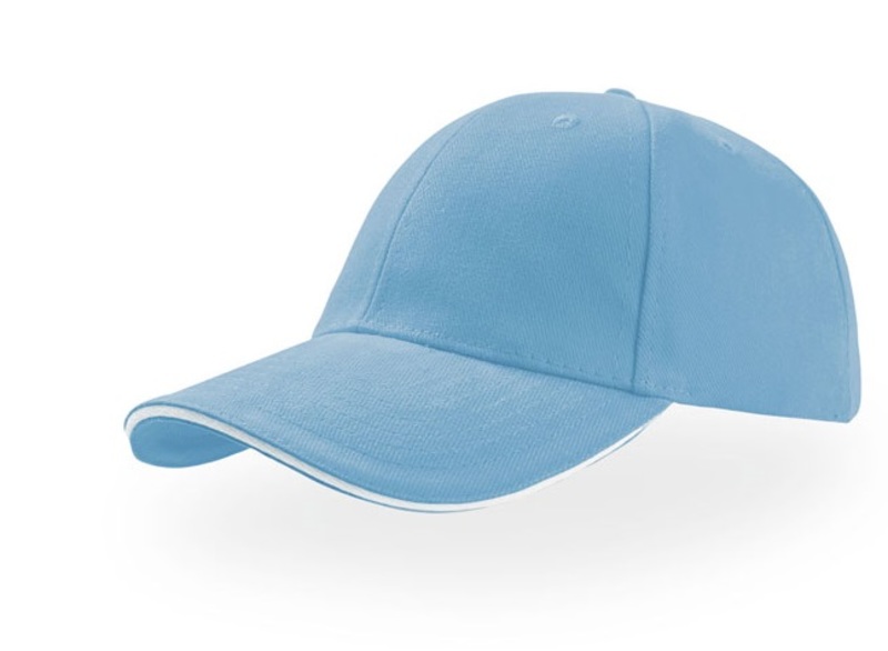 Liberty Sandwich cap , light blue with white sandwich