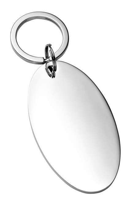 KEY CHAIN OVAL LARGE - NO BOX