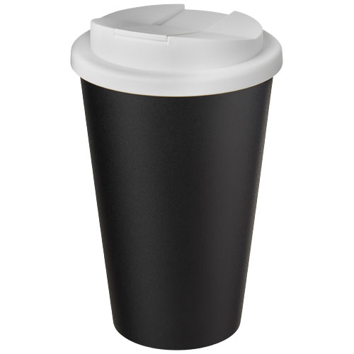 Americano® Eco 350 ml recycled tumbler with spill-proof lid