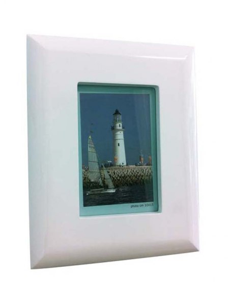 PHOTOFRAME WHITE PARTIALLY FLAT 200X250