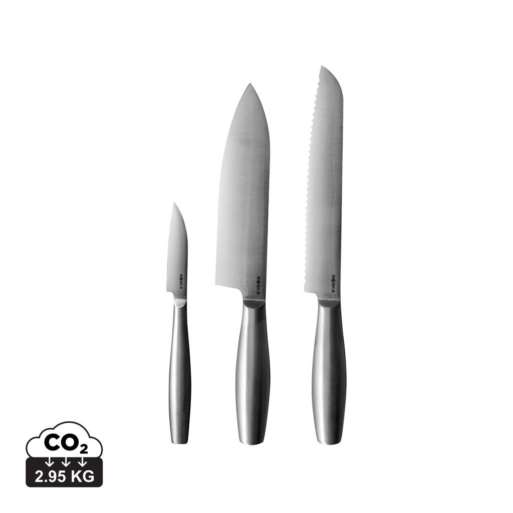 BOSKA Kitchen Knives Copenhagen, set of 3