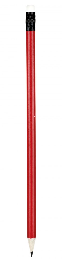 PENCIL RED FREE LINE 7,3x190 -MIN.100PCS