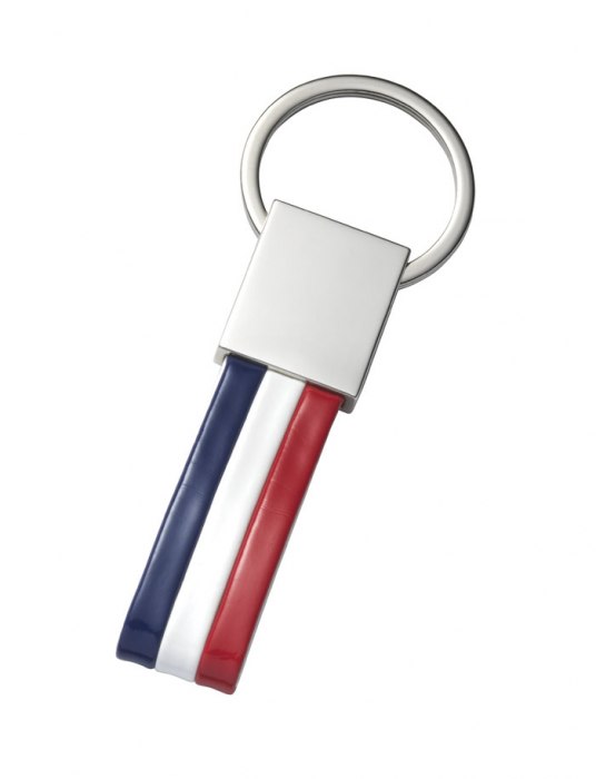 KEYCHAIN FRENCH FLAG - RING 35