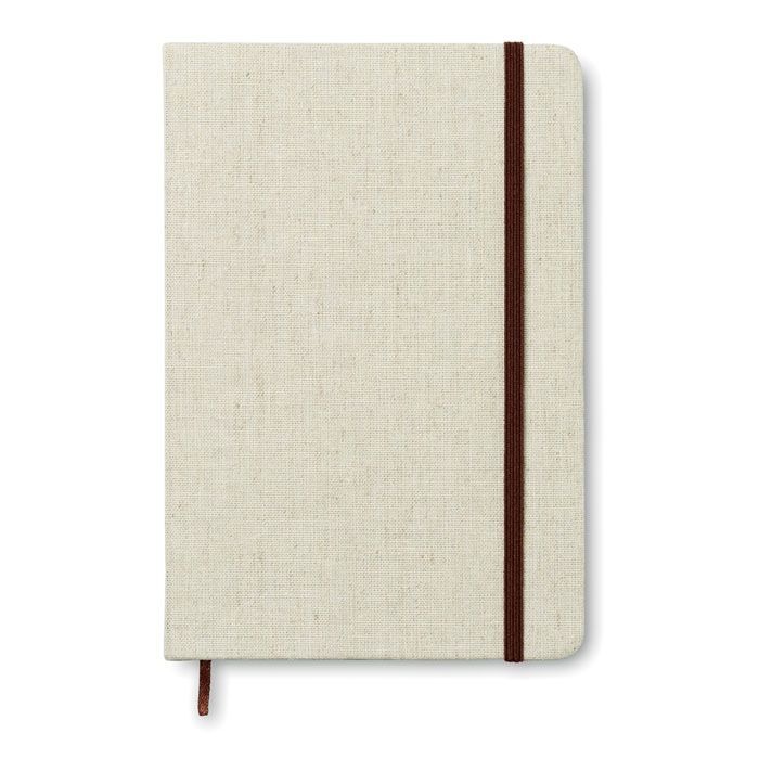 A5 canvas notebook