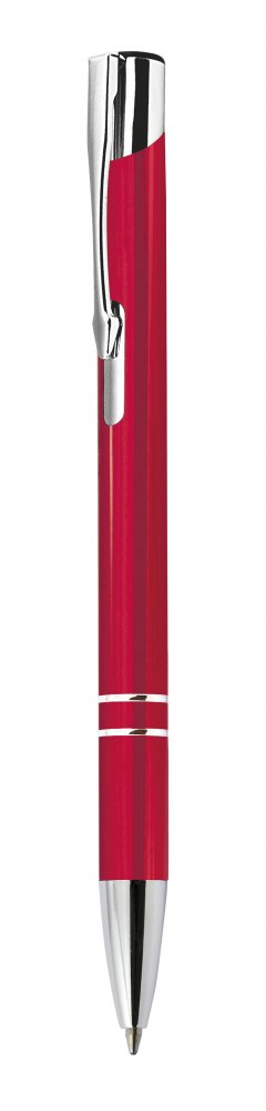 BALLPOINT PEN ALUMINIUM RED