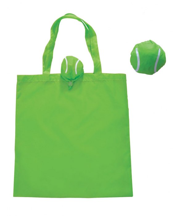 FOLDABLE SHOPPING BAG TENNIS BALL