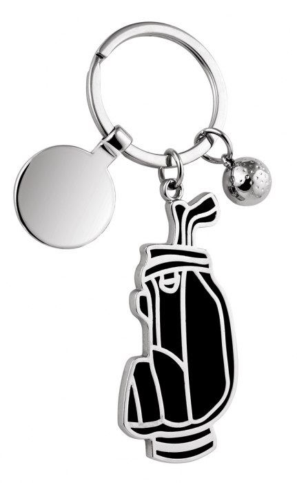 KEY CHAIN GOLF BAG WITH BALL