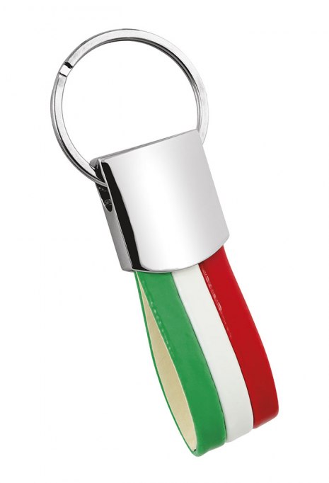 KEYCHAIN ITALIAN FLAG - RING 35