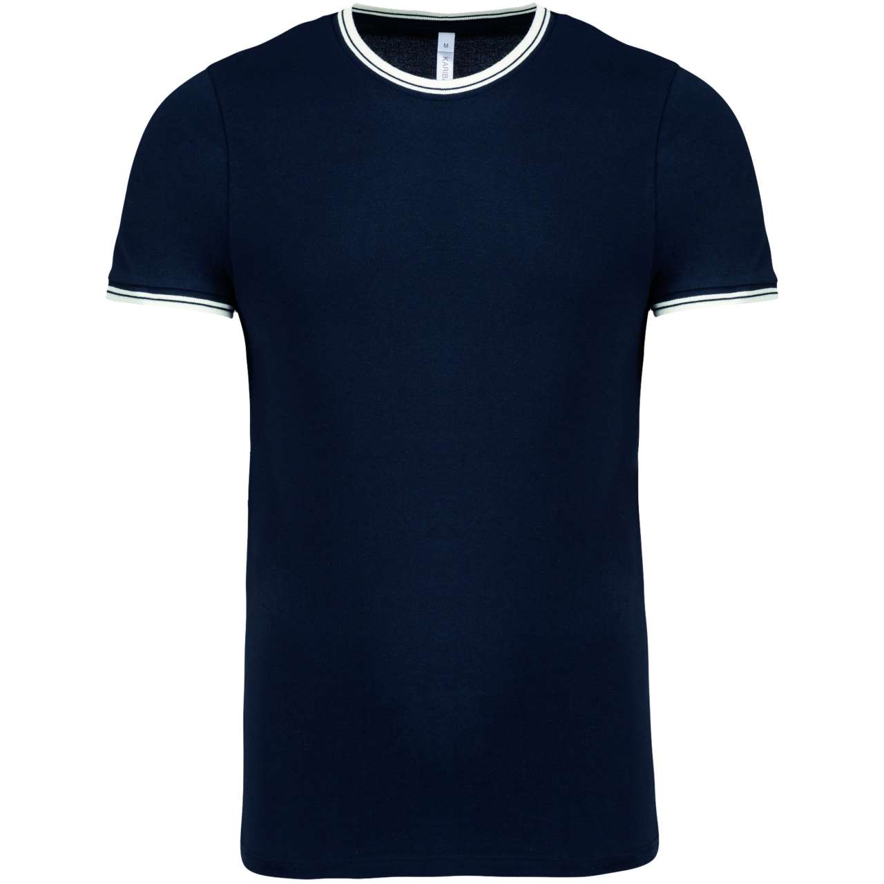 Men'S Piqué Knit Crew Neck T-Shirt