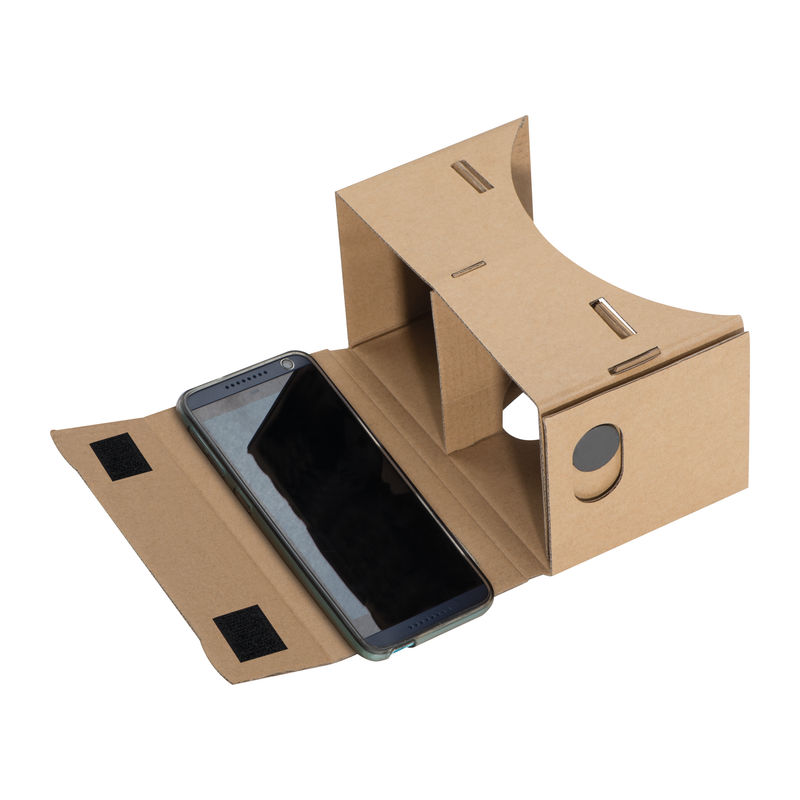 VR glasses made of cardboard