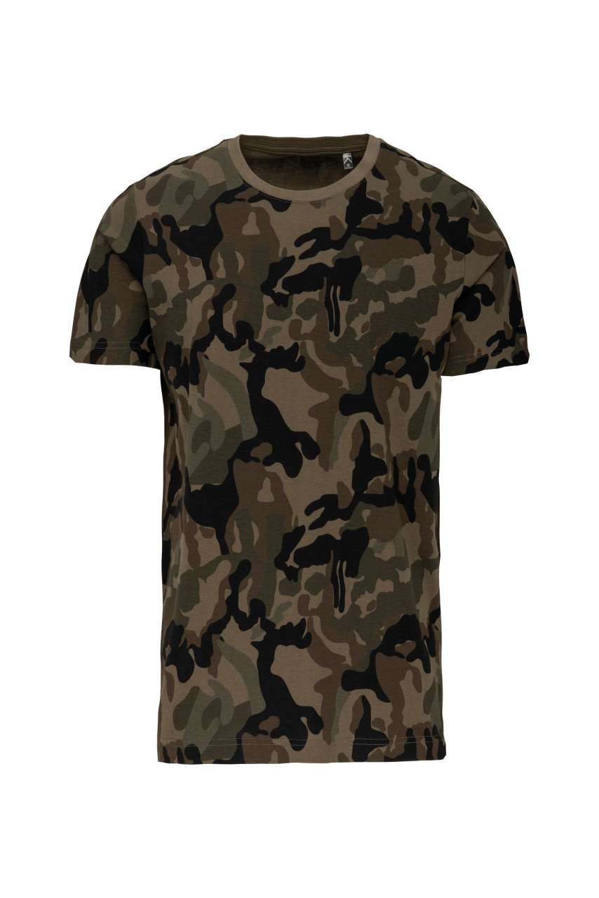 MEN'S SHORT-SLEEVED CAMO T-SHIRT