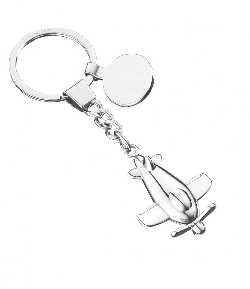 KEYCHAIN AIRPLANE WITH TOKEN