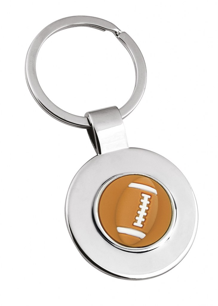 KEY CHAIN - RUGBY - BACK SMOOTH