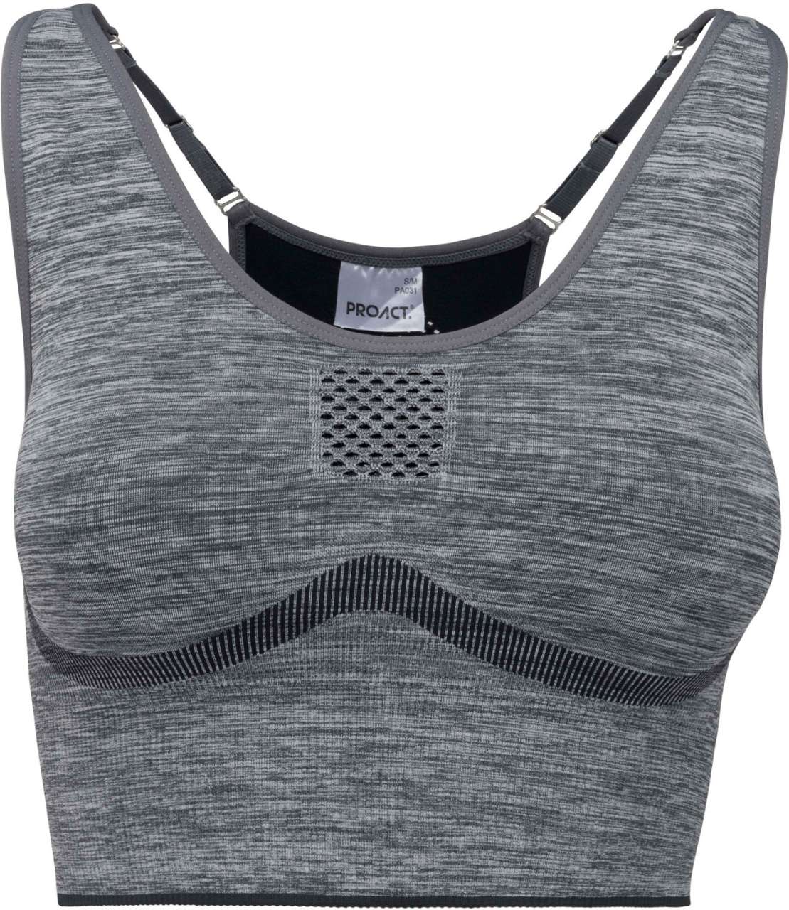 LADIES' SEAMLESS ADJUSTABLE SPORTS BRA