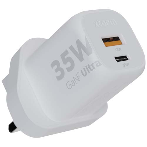 Xtorm XEC035G GaN² Ultra 35W wall charger - UK plug