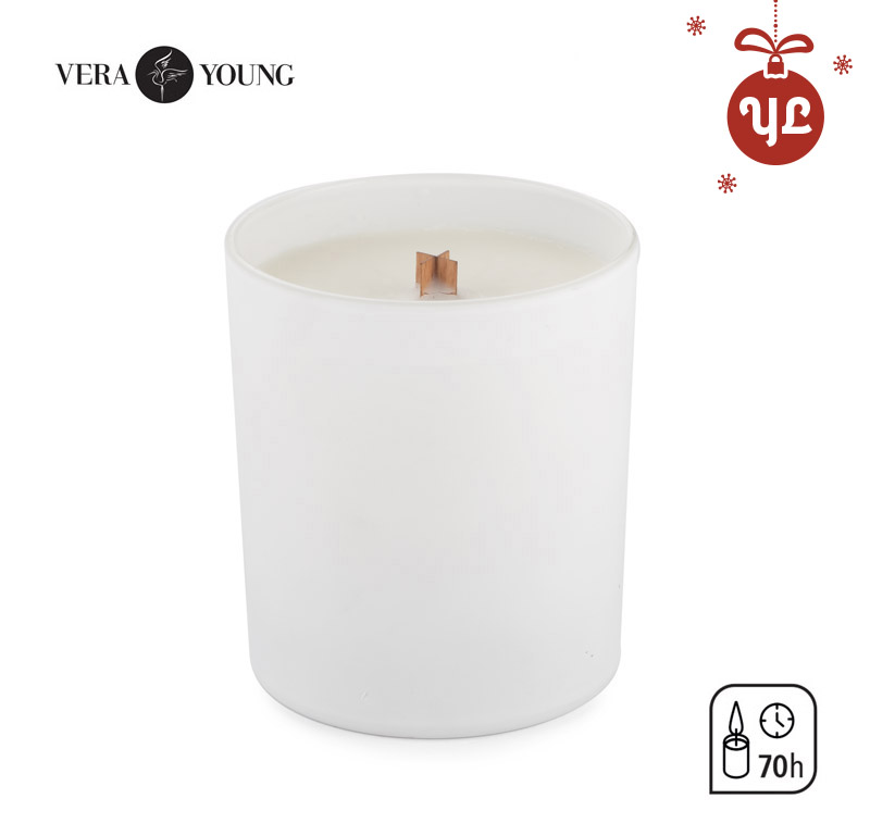 Soybean wax candle 220g - Library - VERA YOUNG