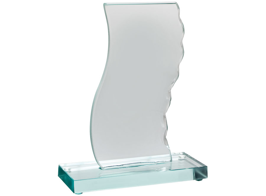 TROPHY WHITE BASE GREEN - h=160 mm