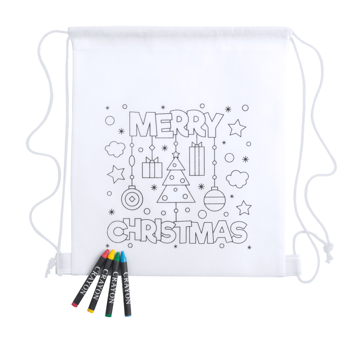 Kertran colouring drawstring bag