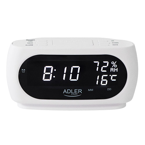 LED clock with thermometer1