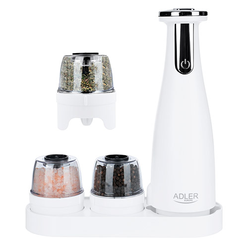 Electric Salt and Pepper Grinder - Set - 3 grinders - USB1