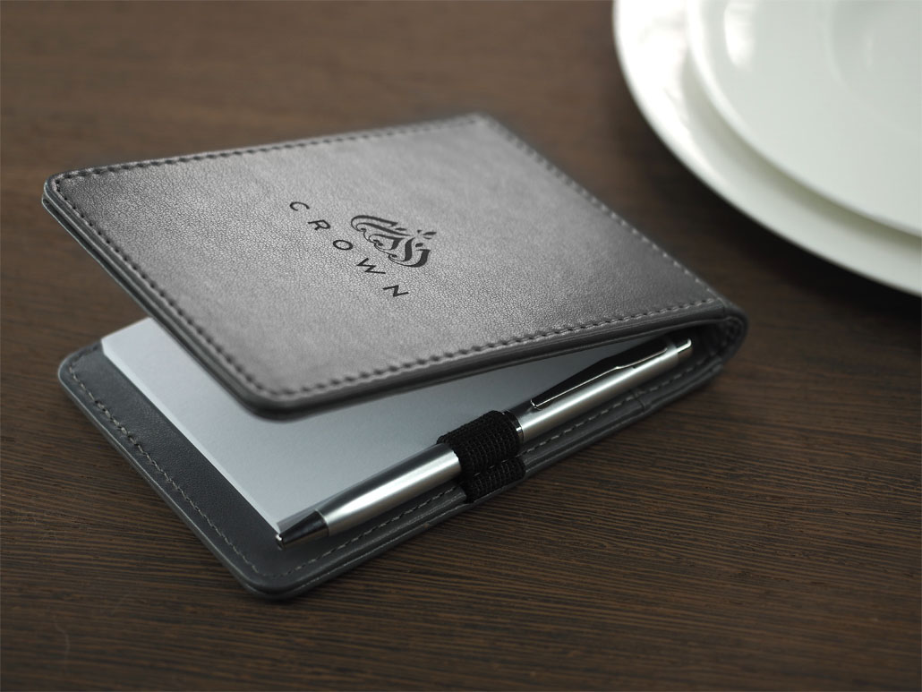 Waiter notepad