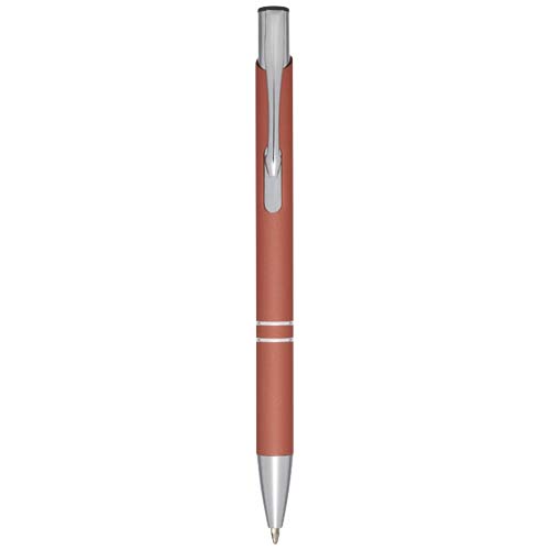 Moneta soft touch ballpoint pen (black ink)