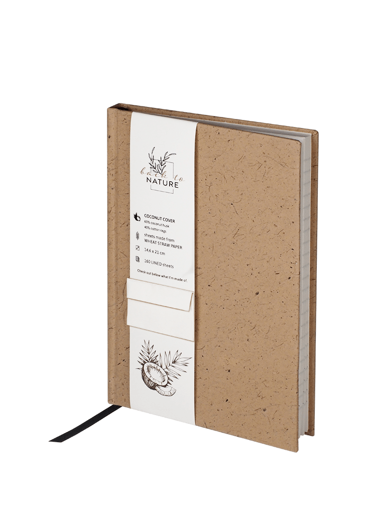 Recycled Coconut Notebook