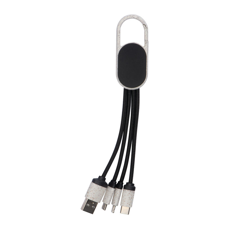 3 in 1 Wheatstraw Charging Cable