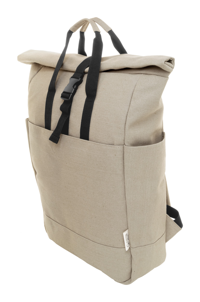 Rebyss Roll recycled cotton backpack