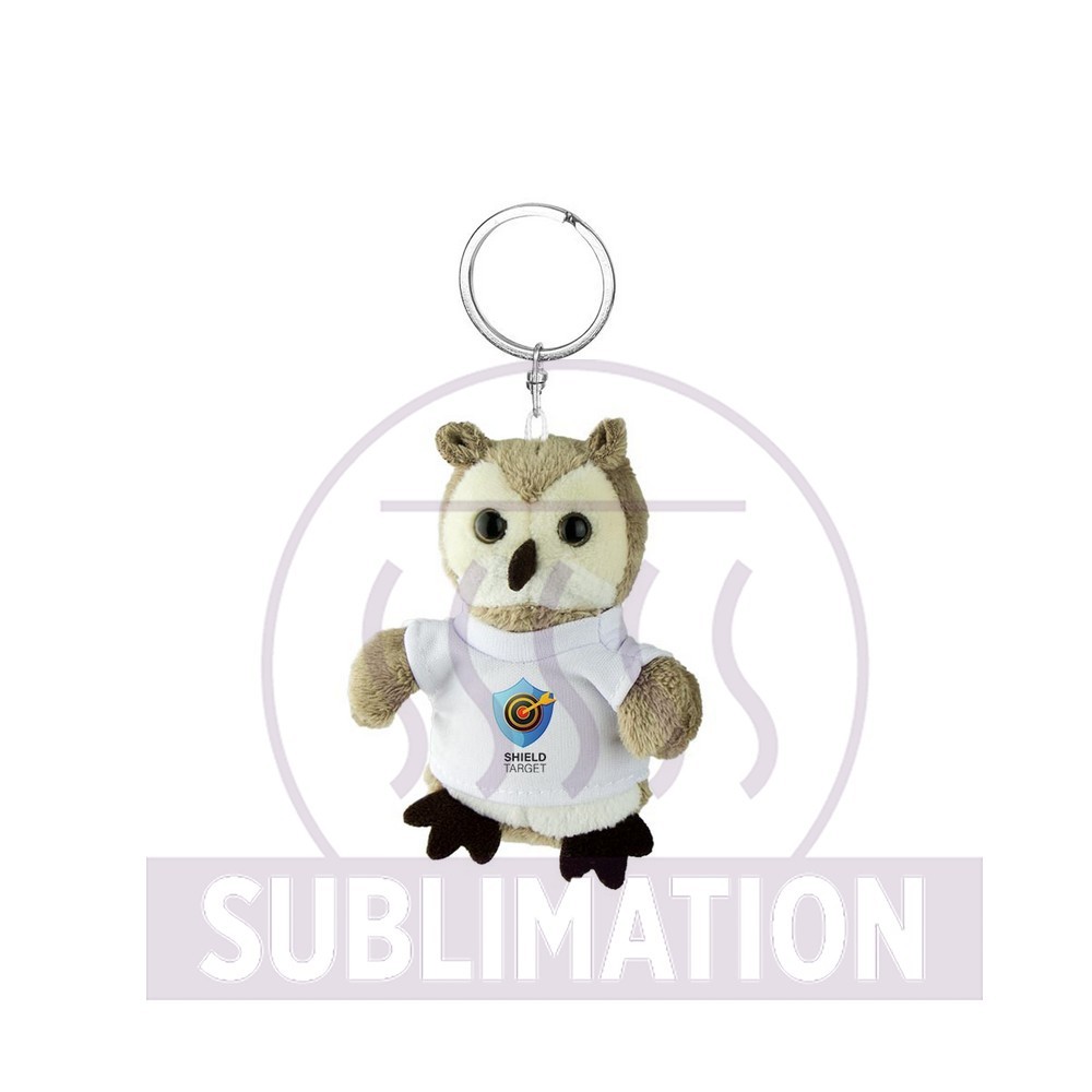 Plush owl, keyring | Cleverly