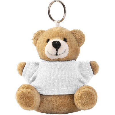 Keyring, plush teddy bear