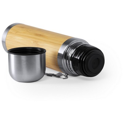 Bamboo vacuum flask 420 ml