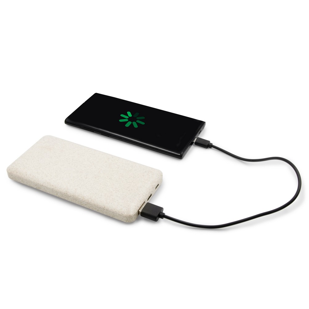 Wheat straw power bank 8000 mAh | Jenkins