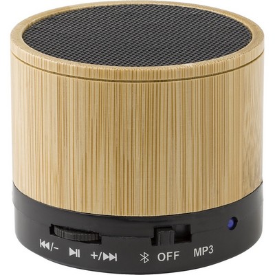 Bamboo wireless speaker